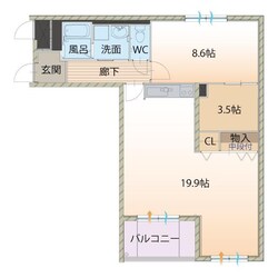 EDELRAUMの物件間取画像